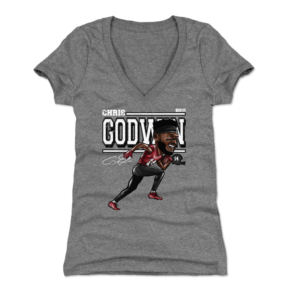 Chris Godwin Women's V-Neck T-Shirt | 500 LEVEL