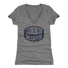 Connor McDavid Women's V-Neck T-Shirt | 500 LEVEL