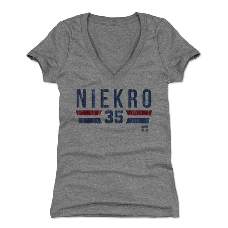 Phil Niekro Women's V-Neck T-Shirt | 500 LEVEL