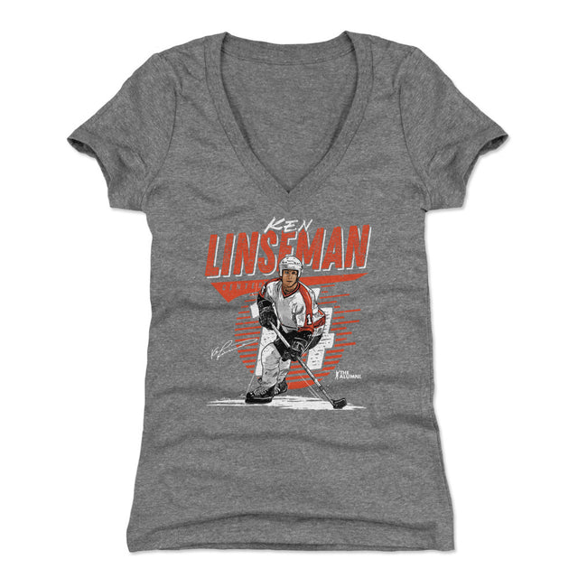 Ken Linseman Women's V-Neck T-Shirt | 500 LEVEL