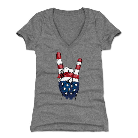 USA Women's V-Neck T-Shirt | 500 LEVEL