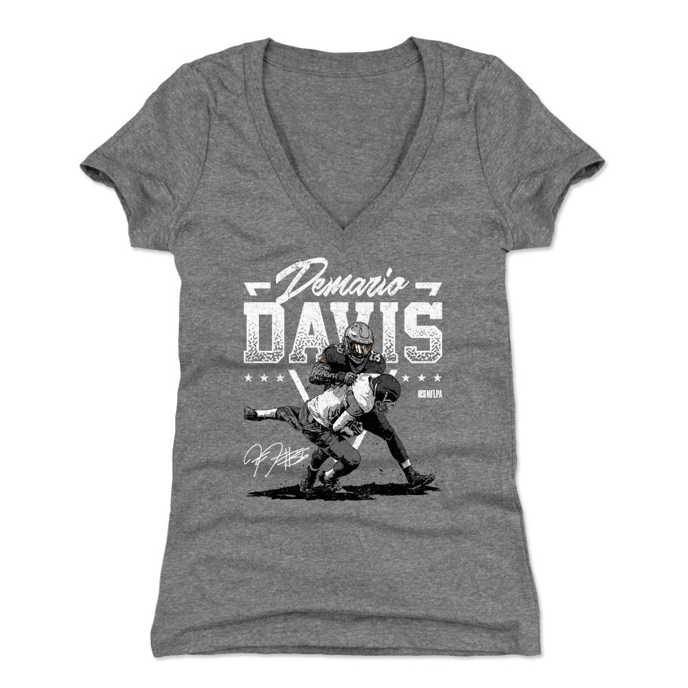 Demario Davis Women's V-Neck T-Shirt | 500 LEVEL