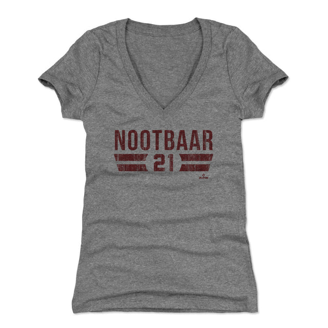 Lars Nootbaar Women's V-Neck T-Shirt | 500 LEVEL