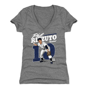 Phil Rizzuto Women's V-Neck T-Shirt | 500 LEVEL