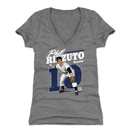 Phil Rizzuto Women's V-Neck T-Shirt | 500 LEVEL
