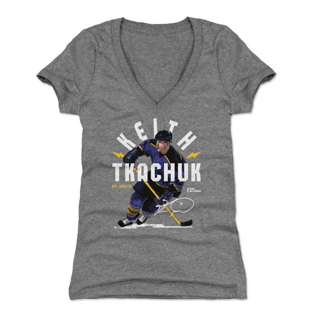 Keith Tkachuk Women's V-Neck T-Shirt | 500 LEVEL