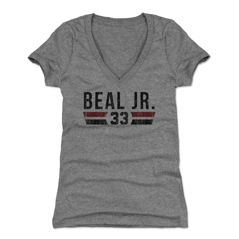 Robert Beal Jr. Women's V-Neck T-Shirt | 500 LEVEL