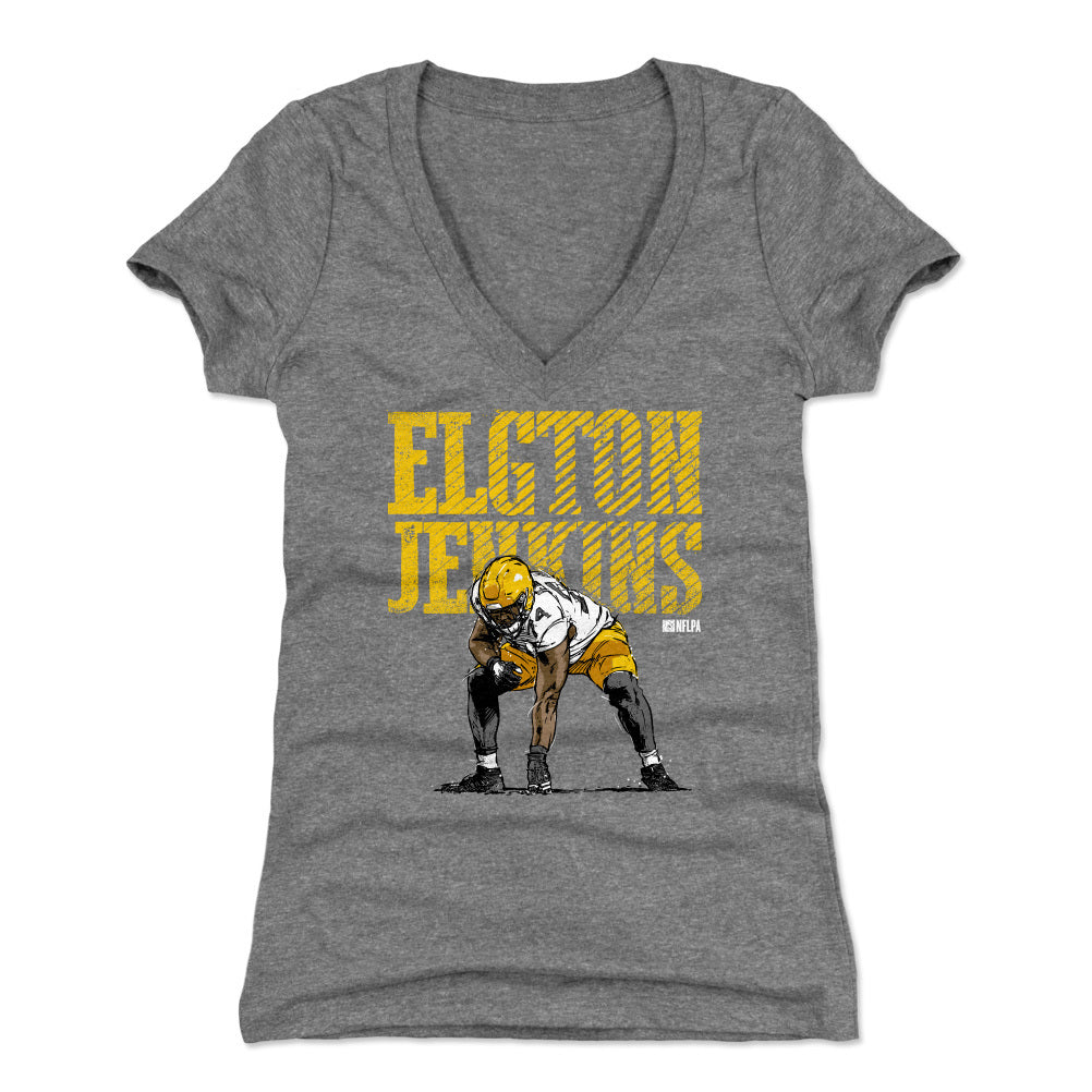 Elgton Jenkins Women&#39;s V-Neck T-Shirt | 500 LEVEL
