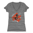 Patrick Surtain II Women's V-Neck T-Shirt | 500 LEVEL