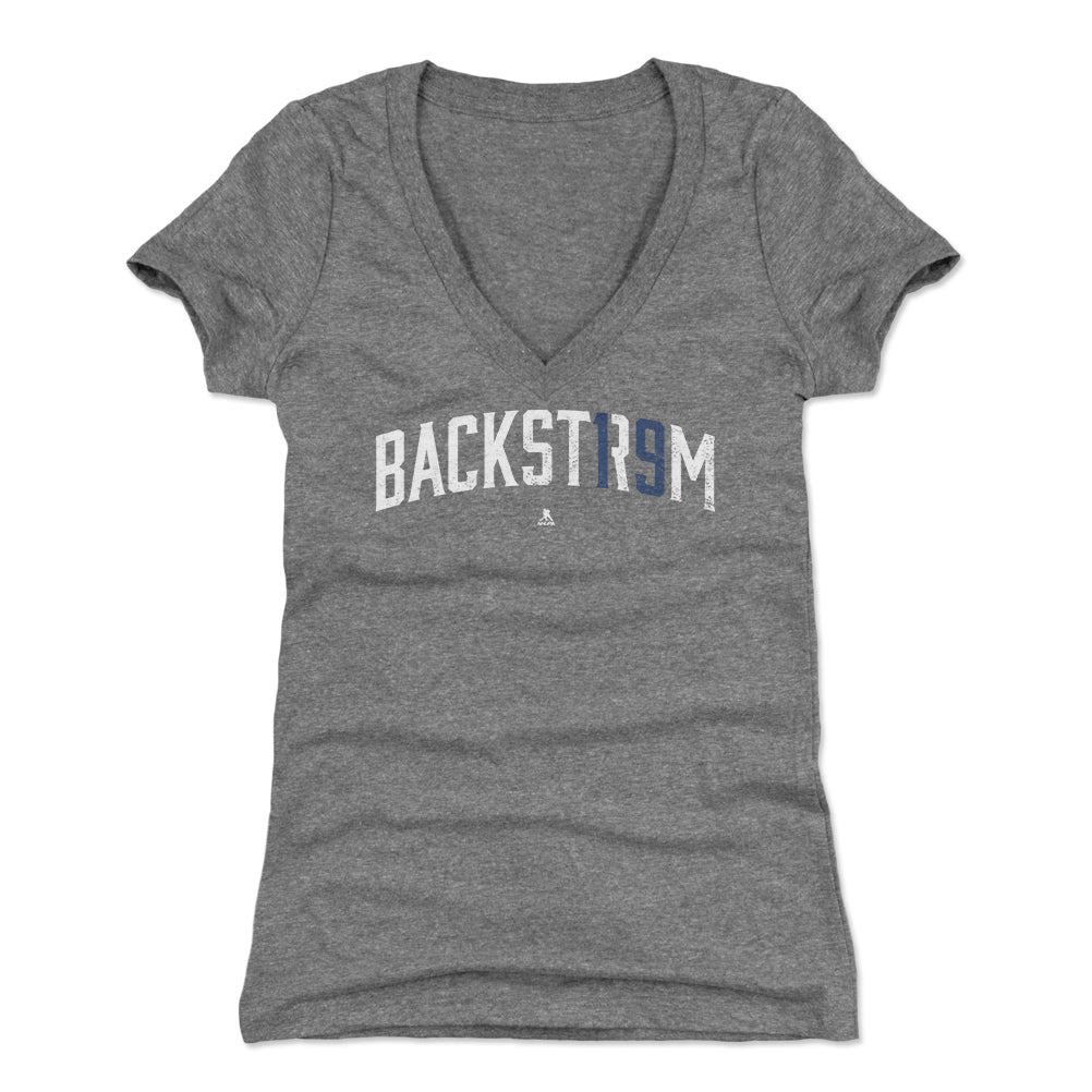 Nicklas Backstrom Women's V-Neck T-Shirt | 500 LEVEL