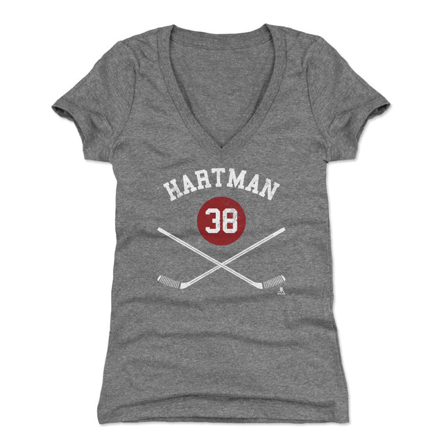 Ryan Hartman Women's V-Neck T-Shirt | 500 LEVEL