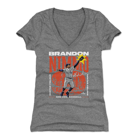 Brandon Nimmo Women's V-Neck T-Shirt | 500 LEVEL