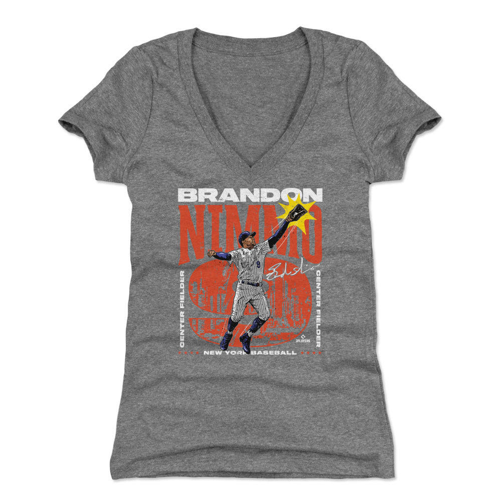 Brandon Nimmo Women&#39;s V-Neck T-Shirt | 500 LEVEL