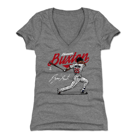 Byron Buxton Women's V-Neck T-Shirt | 500 LEVEL