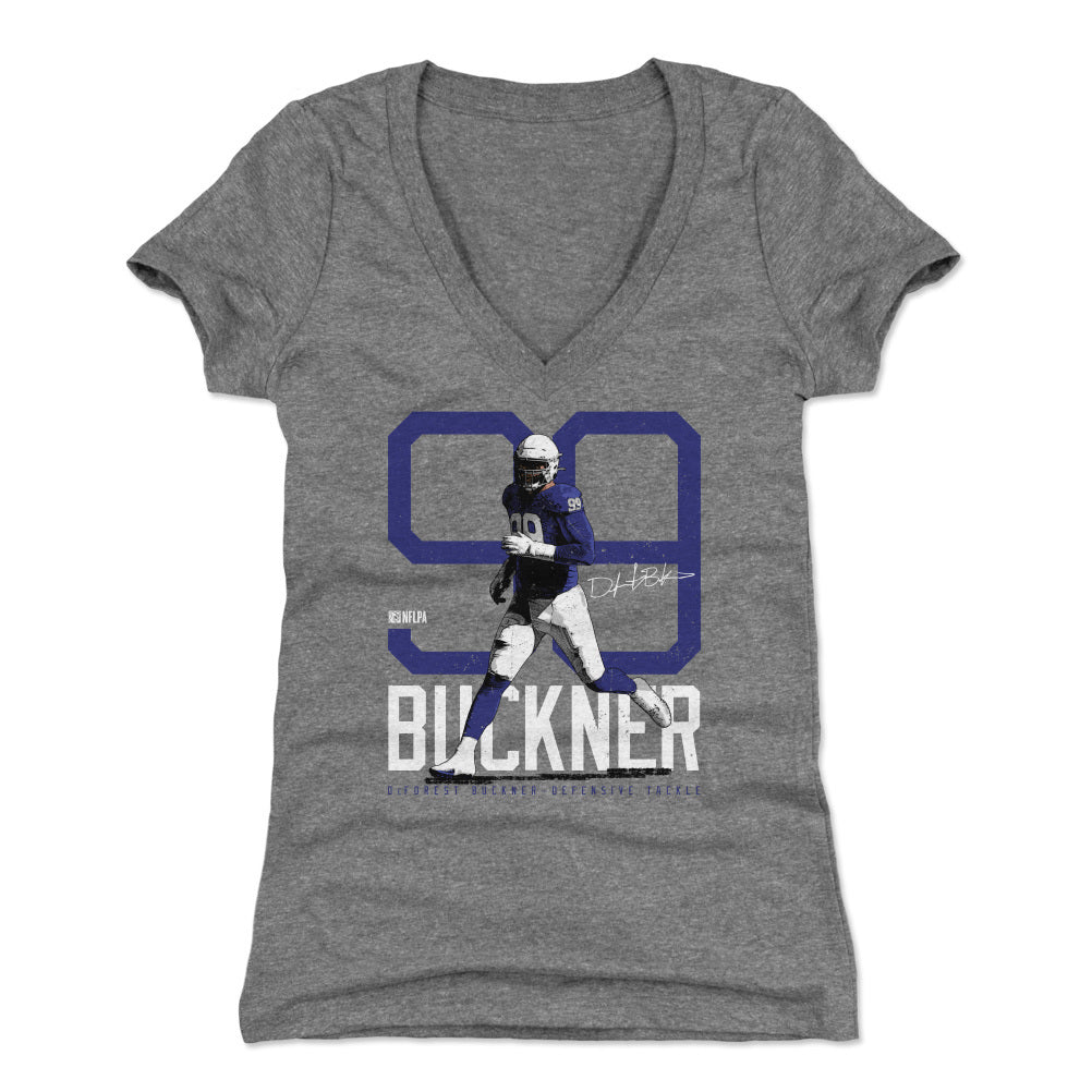 DeForest Buckner Women's V-Neck T-Shirt | 500 LEVEL