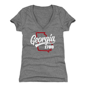 Georgia Women's V-Neck T-Shirt | 500 LEVEL