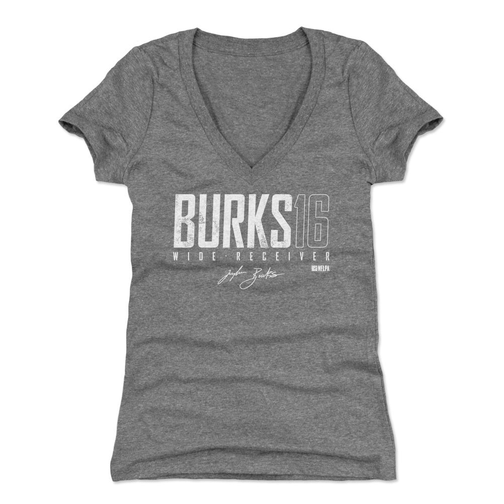 Treylon Burks Women&#39;s V-Neck T-Shirt | 500 LEVEL