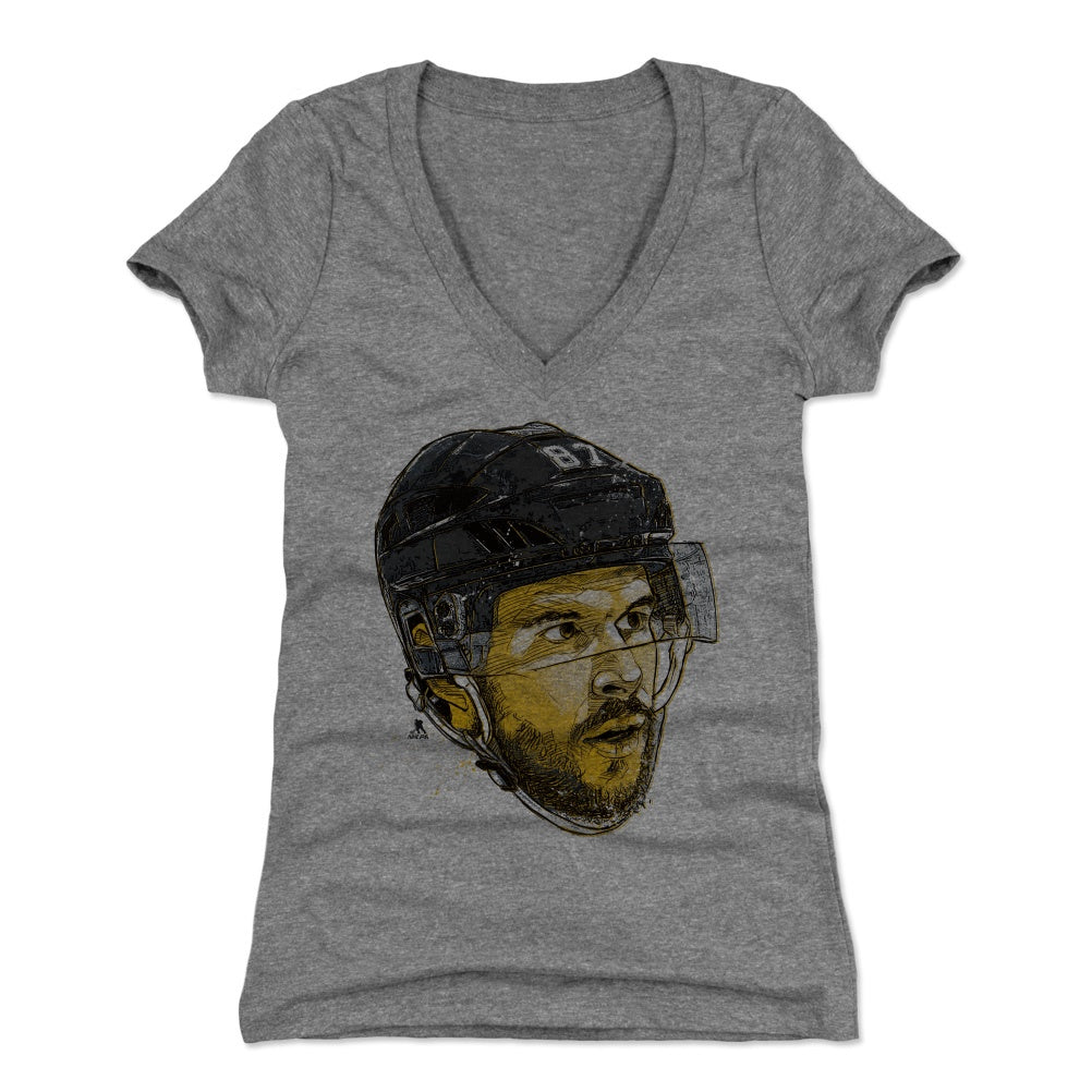 Sidney Crosby Women's V-Neck T-Shirt | 500 LEVEL