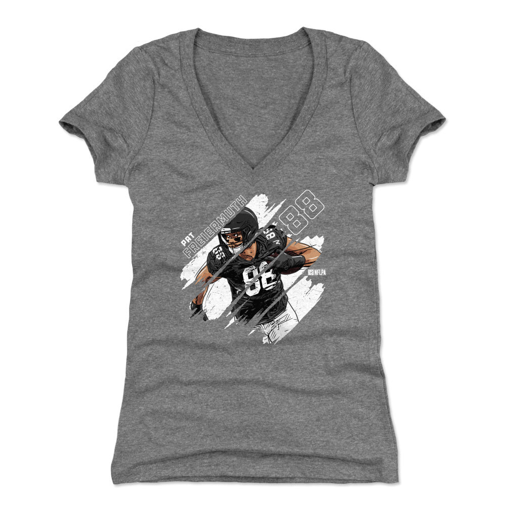 Pat Freiermuth Women's V-Neck T-Shirt | 500 LEVEL