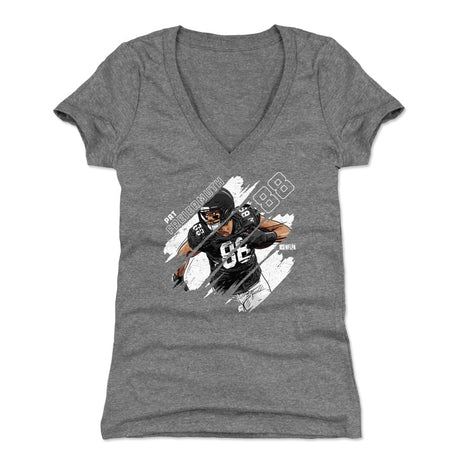 Pat Freiermuth Women's V-Neck T-Shirt | 500 LEVEL