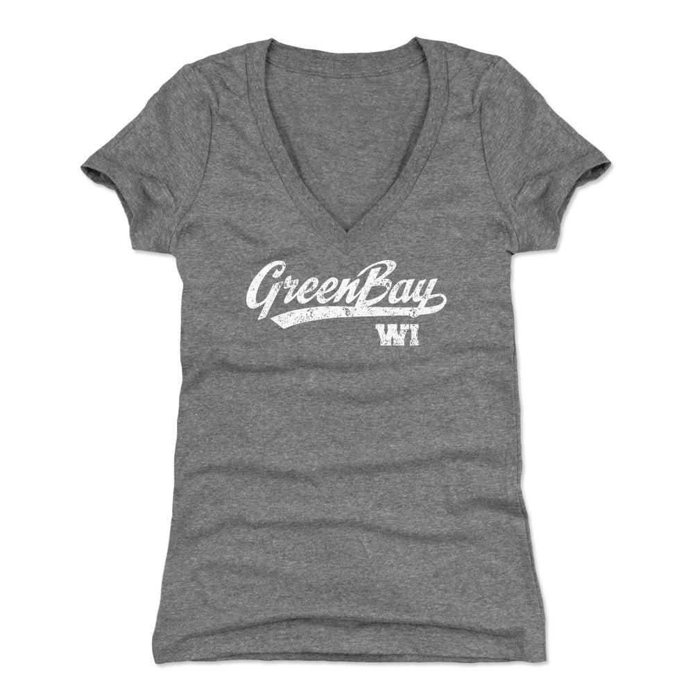 Green Bay Women&#39;s V-Neck T-Shirt | 500 LEVEL
