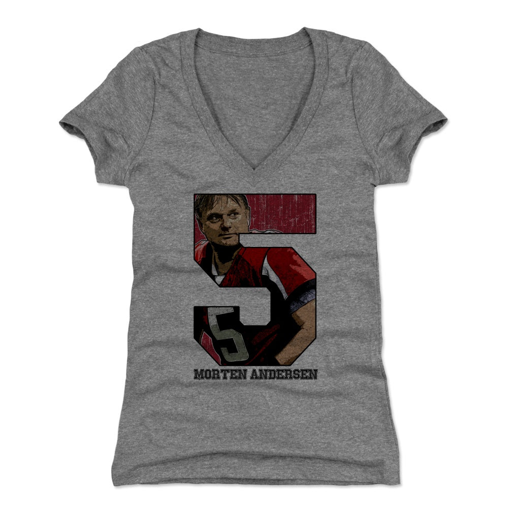Morten Andersen Women's V-Neck T-Shirt | 500 LEVEL
