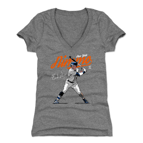 Brandon Nimmo Women's V-Neck T-Shirt | 500 LEVEL