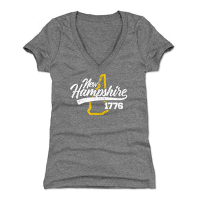 New Hampshire Women's V-Neck T-Shirt | 500 LEVEL