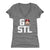 Matt Wieters Women's V-Neck T-Shirt | 500 LEVEL