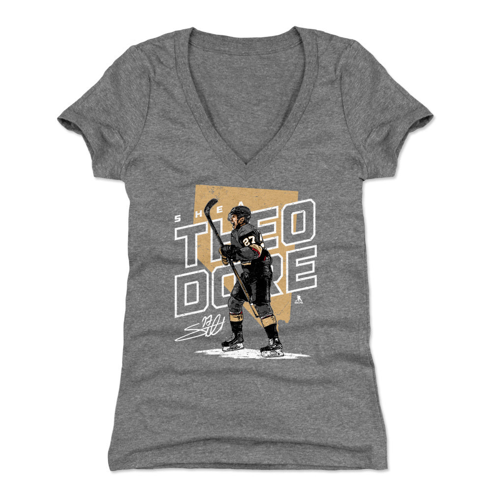 Shea Theodore Women's V-Neck T-Shirt | 500 LEVEL