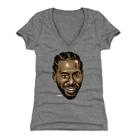 Kawhi Leonard Women's V-Neck T-Shirt | 500 LEVEL