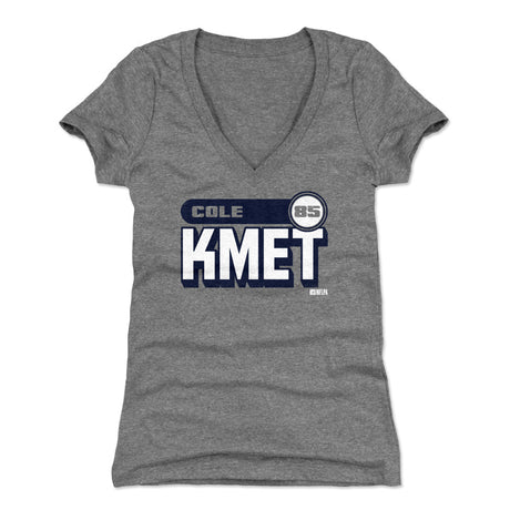 Cole Kmet Women's V-Neck T-Shirt | 500 LEVEL