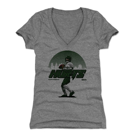 Jalen Hurts Women's V-Neck T-Shirt | 500 LEVEL