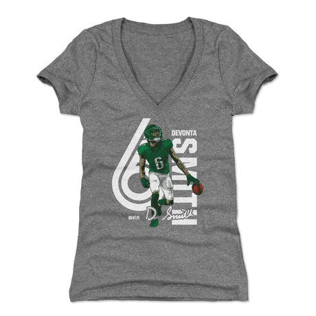 DeVonta Smith Women's V-Neck T-Shirt | 500 LEVEL