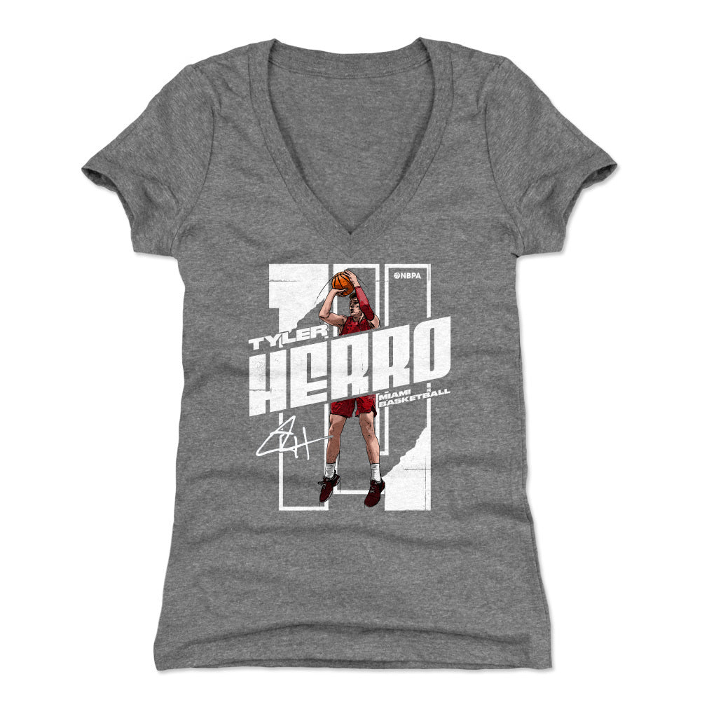 Tyler Herro Women's V-Neck T-Shirt | 500 LEVEL