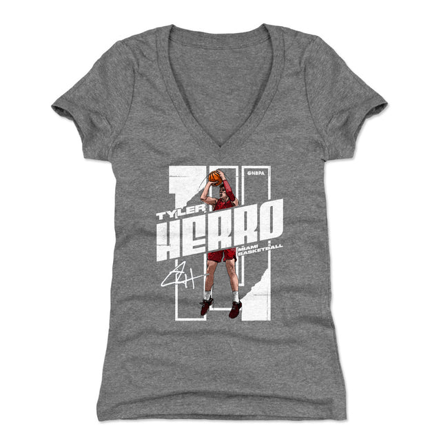 Tyler Herro Women's V-Neck T-Shirt | 500 LEVEL