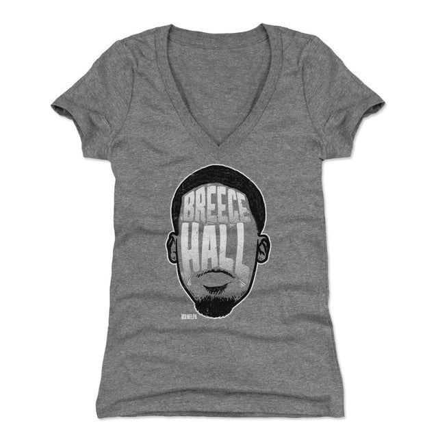 Breece Hall Women's V-Neck T-Shirt | 500 LEVEL