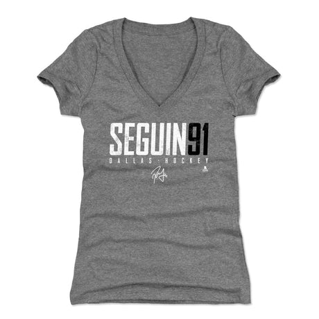 Tyler Seguin Women's V-Neck T-Shirt | 500 LEVEL