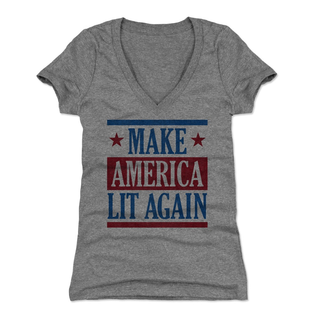 USA Women's V-Neck T-Shirt | 500 LEVEL