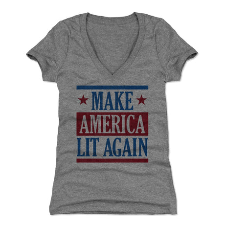 USA Women's V-Neck T-Shirt | 500 LEVEL