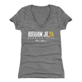 Mohamed Ibrahim Jr. Women's V-Neck T-Shirt | 500 LEVEL