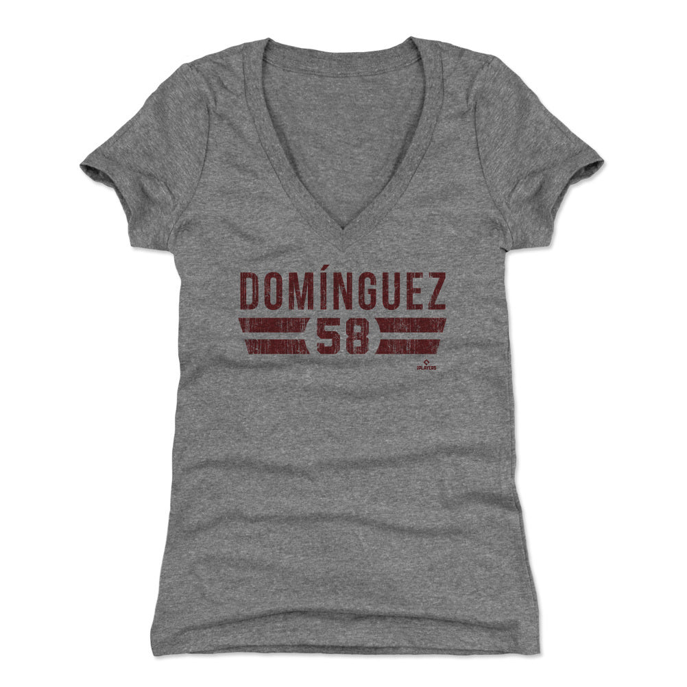 Seranthony Dominguez Women&#39;s V-Neck T-Shirt | 500 LEVEL