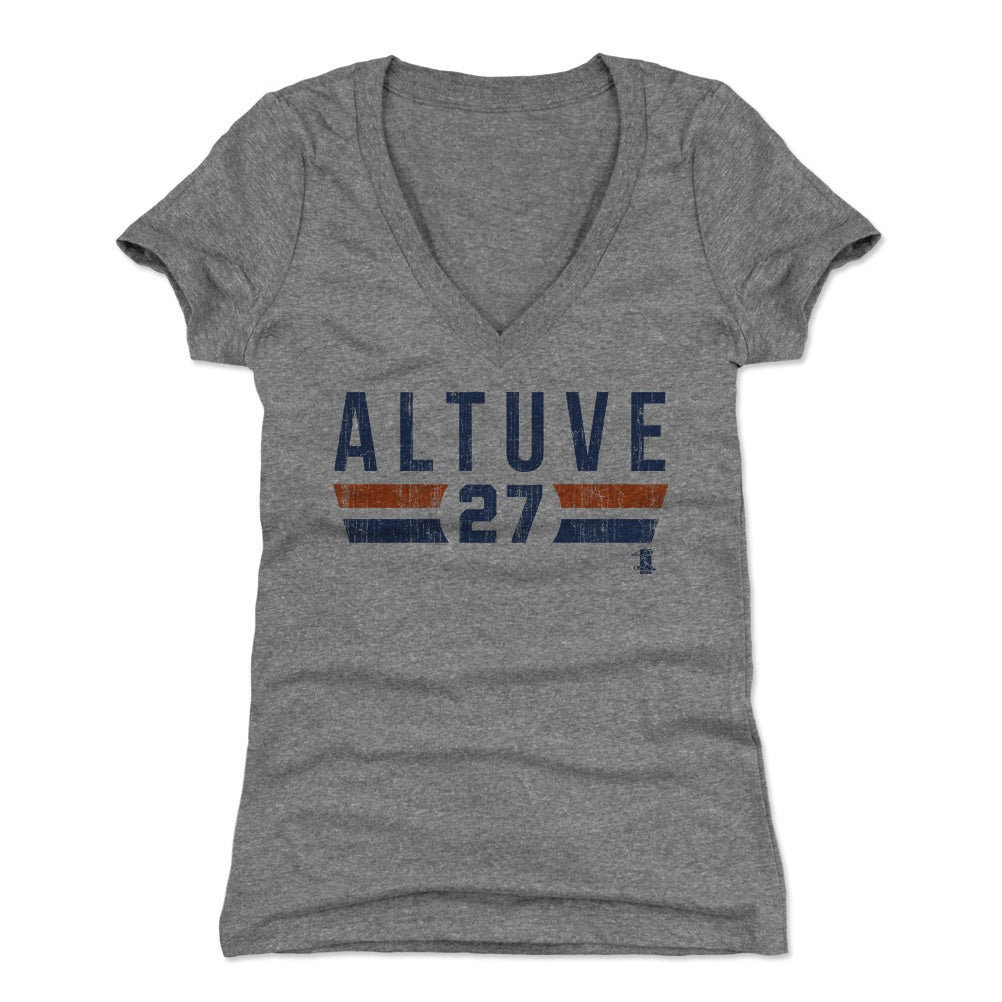 Jose Altuve Women's V-Neck T-Shirt | 500 LEVEL