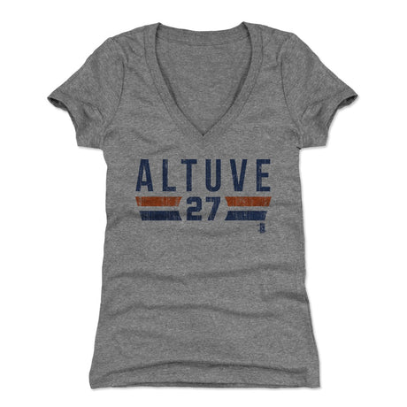 Jose Altuve Women's V-Neck T-Shirt | 500 LEVEL