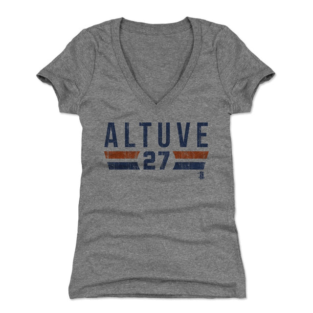 Jose Altuve Women's V-Neck T-Shirt | 500 LEVEL