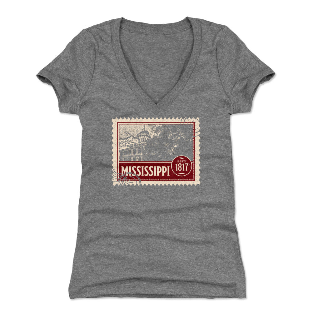 Mississippi Women&#39;s V-Neck T-Shirt | 500 LEVEL
