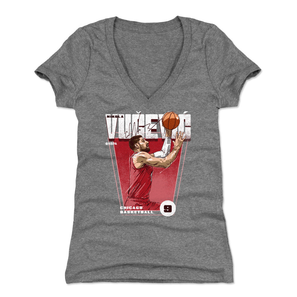 Nikola Vucevic Women's V-Neck T-Shirt | 500 LEVEL