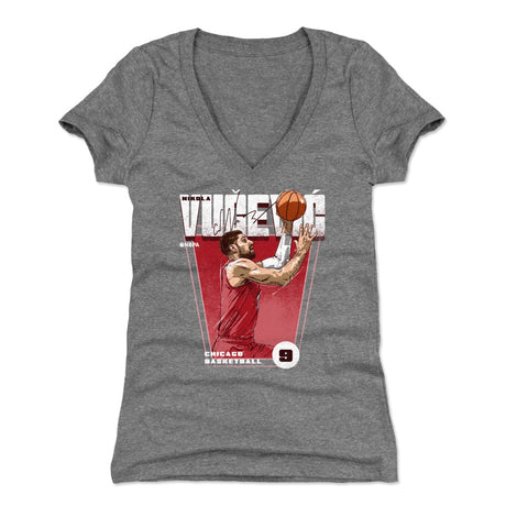Nikola Vucevic Women's V-Neck T-Shirt | 500 LEVEL
