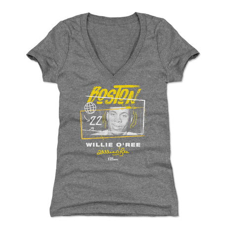 Willie O'Ree Women's V-Neck T-Shirt | 500 LEVEL