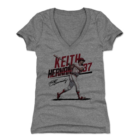 Keith Hernandez Women's V-Neck T-Shirt | 500 LEVEL